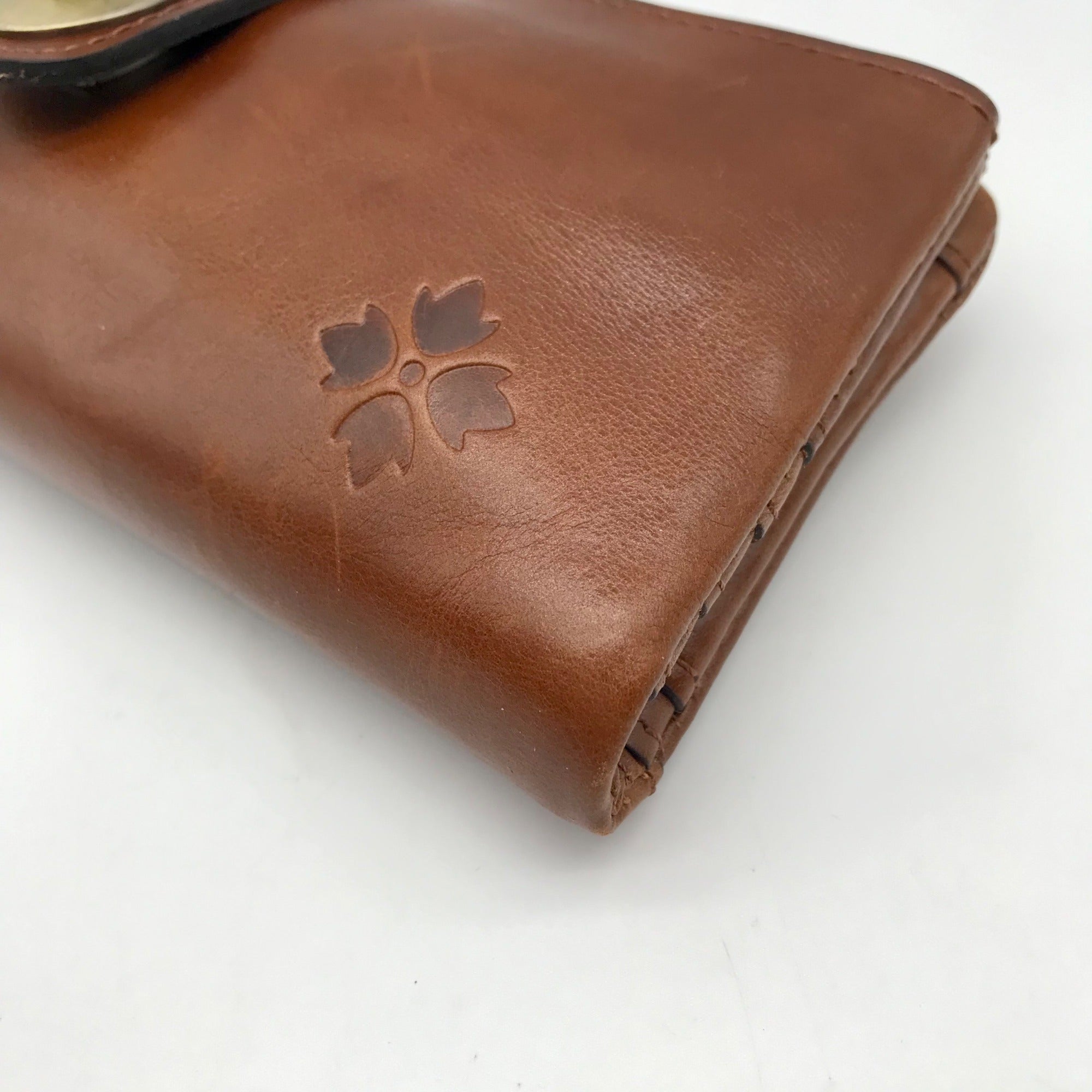 Patricia Nash Brown Leather Annesley Wallet