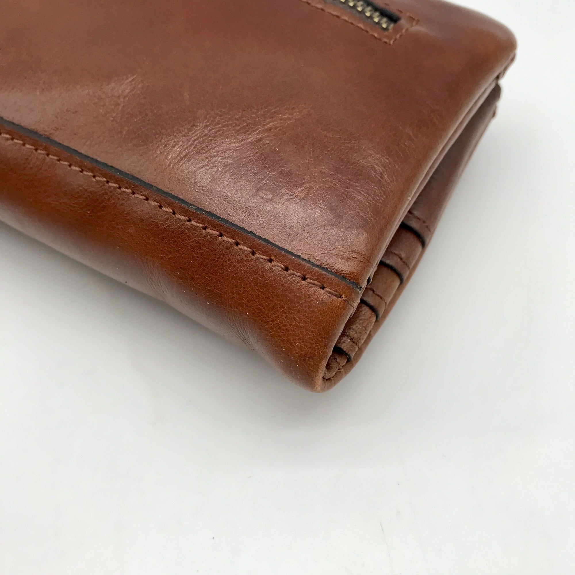 Patricia Nash Brown Leather Annesley Wallet