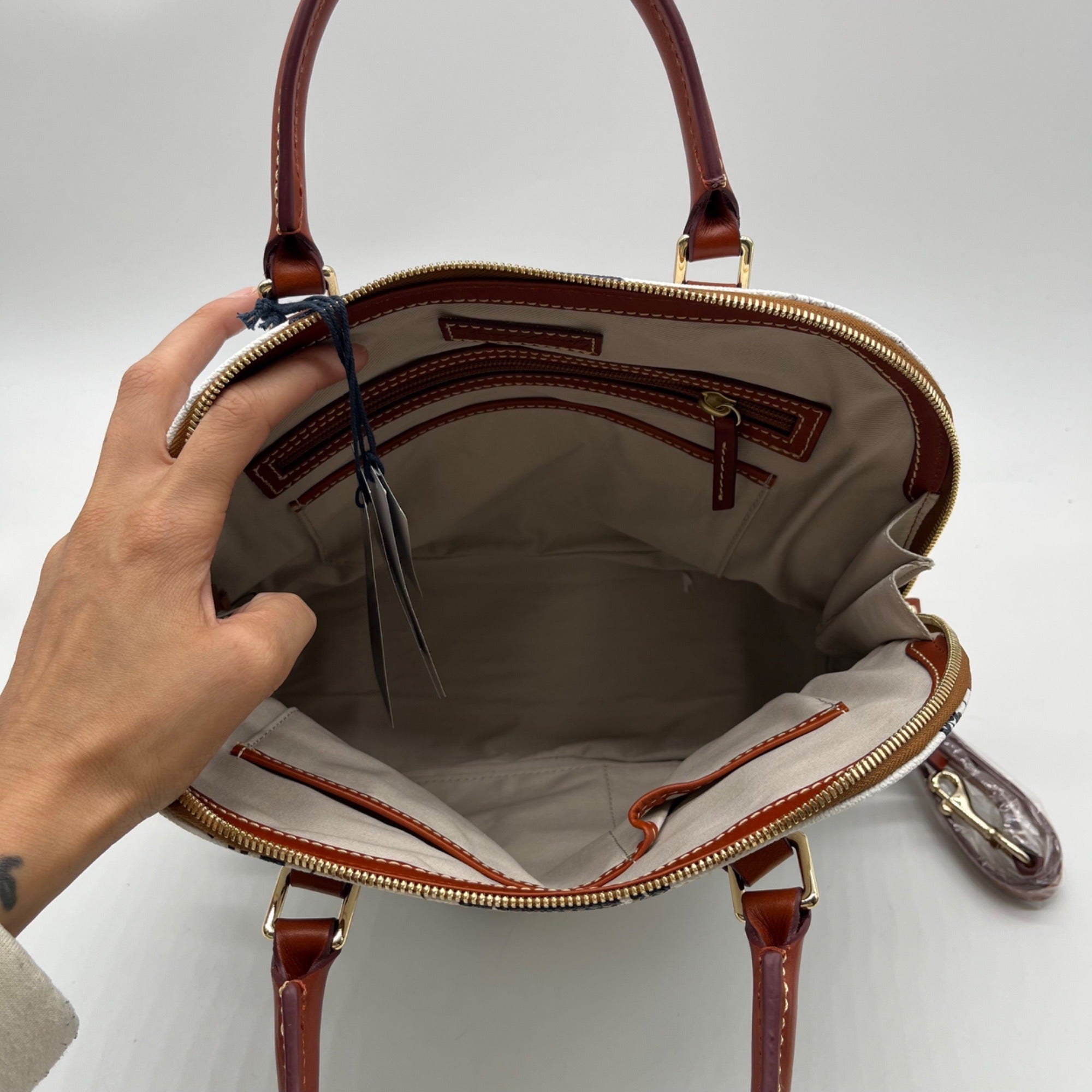 Dooney &amp; Bourke Penn State Nittany Lions Zip Zip Satchel