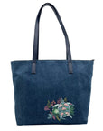 The Sak Denim Seascape Metro Tote Bag