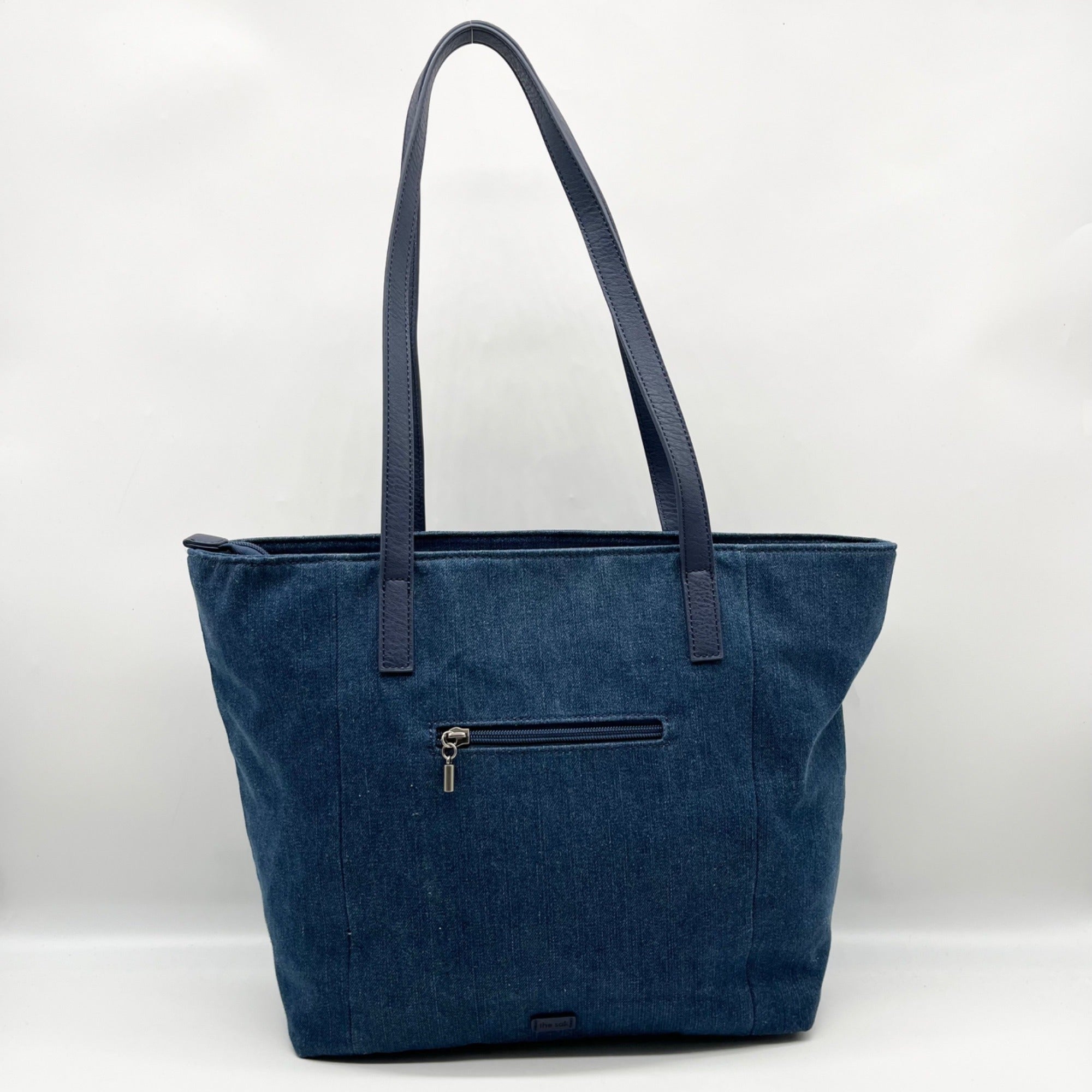 The Sak Denim Seascape Metro Tote Bag