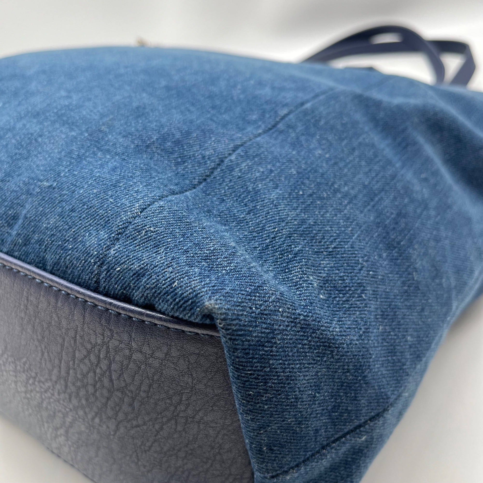 The Sak Denim Seascape Metro Tote Bag