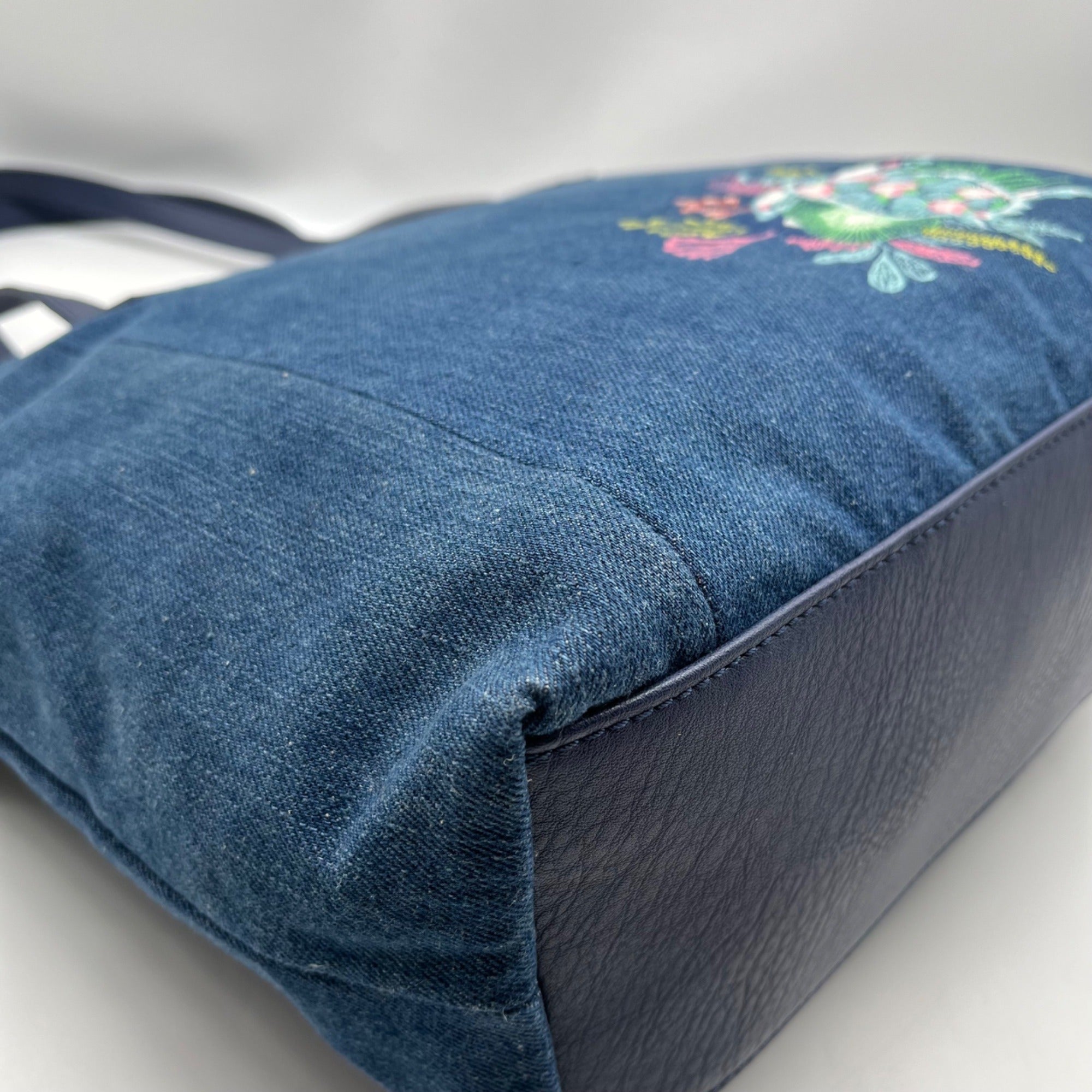 The Sak Denim Seascape Metro Tote Bag