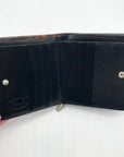 Bambas Art Hand Painted Leather Bi-Fold Wallet
