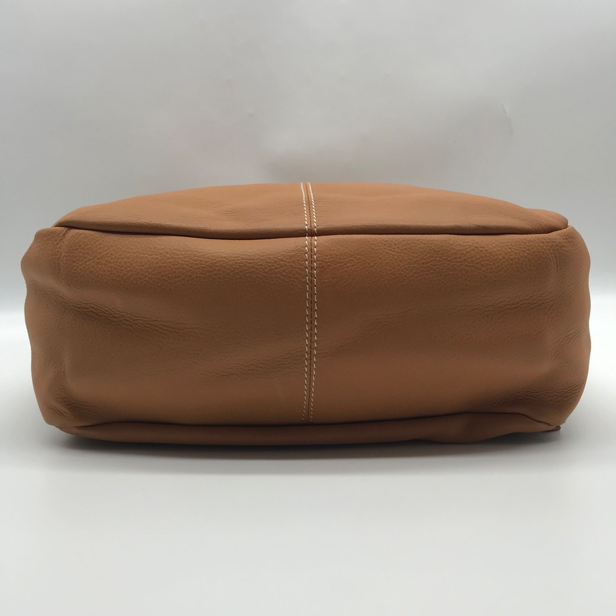 Unbranded Tan Leather Hobo Crossbody