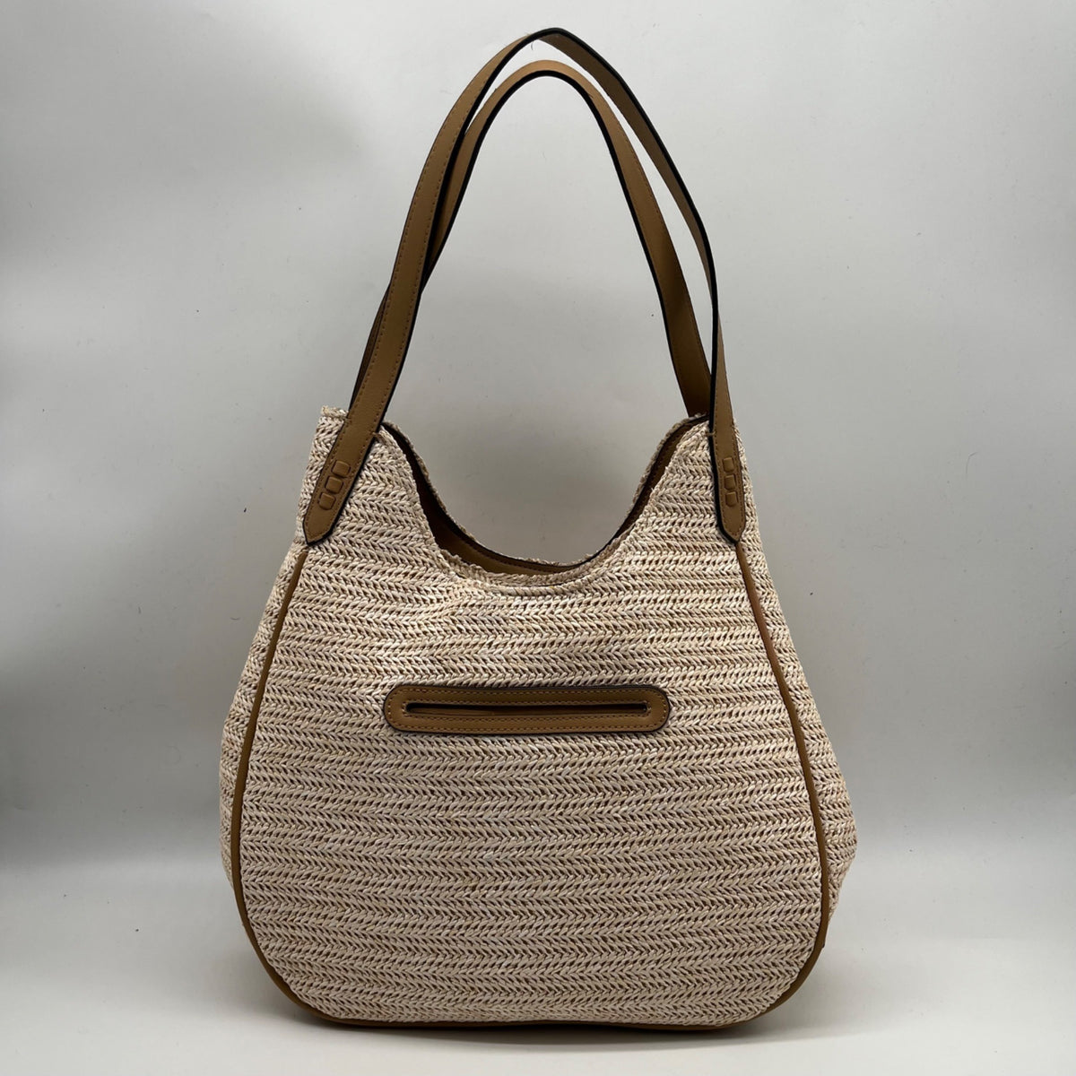 Style &amp; Co Straw Medium 4-Poster Tote
