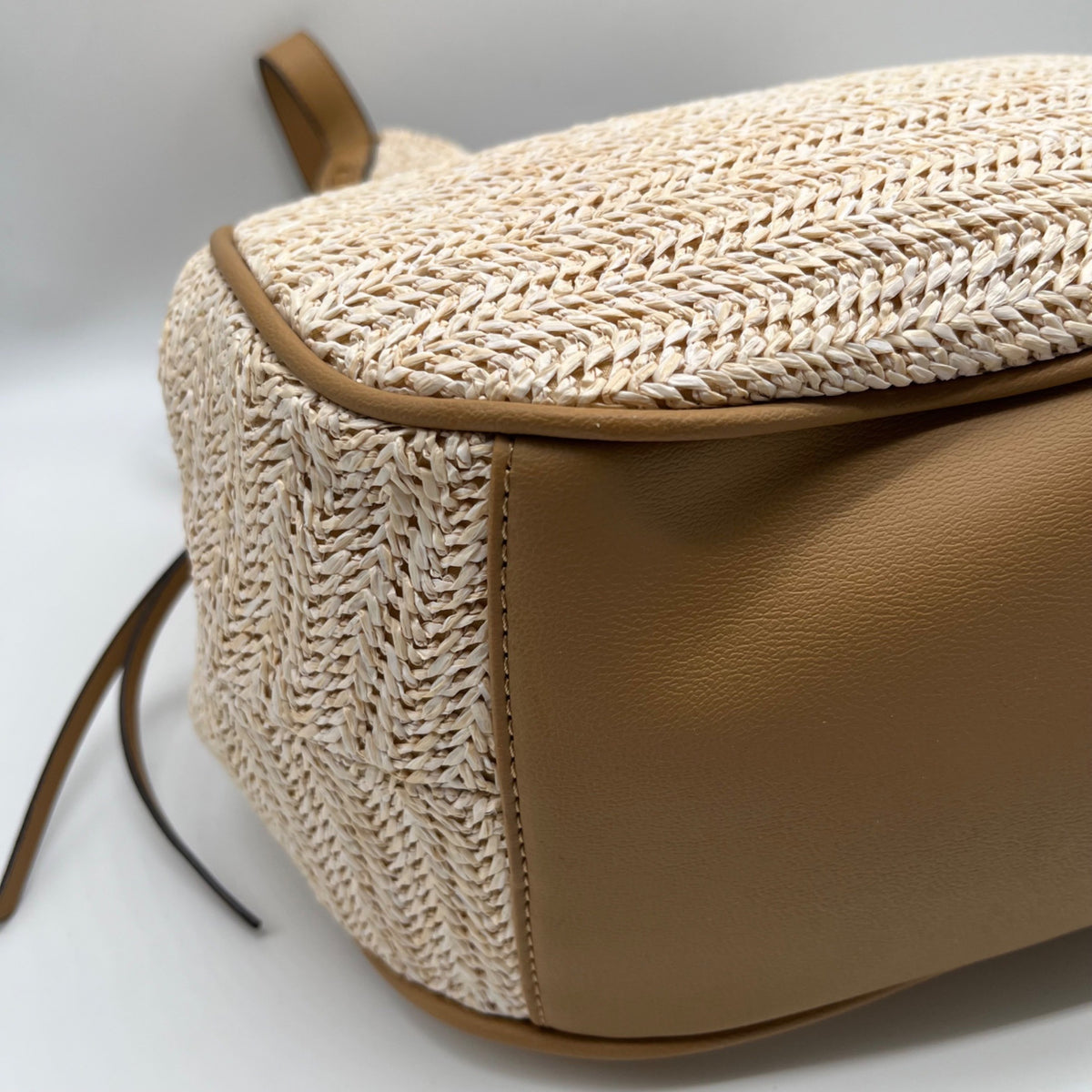 Style &amp; Co Straw Medium 4-Poster Tote