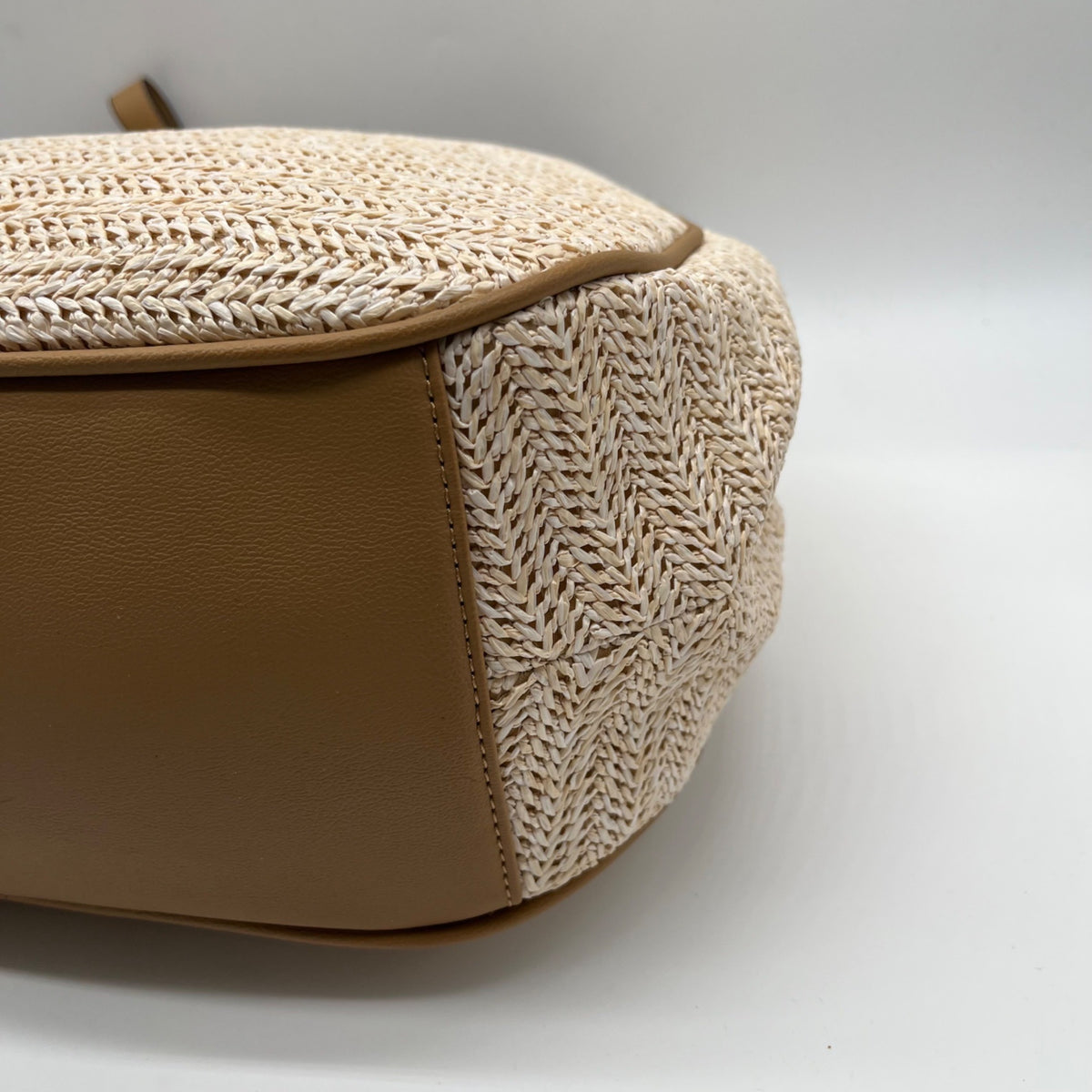Style &amp; Co Straw Medium 4-Poster Tote