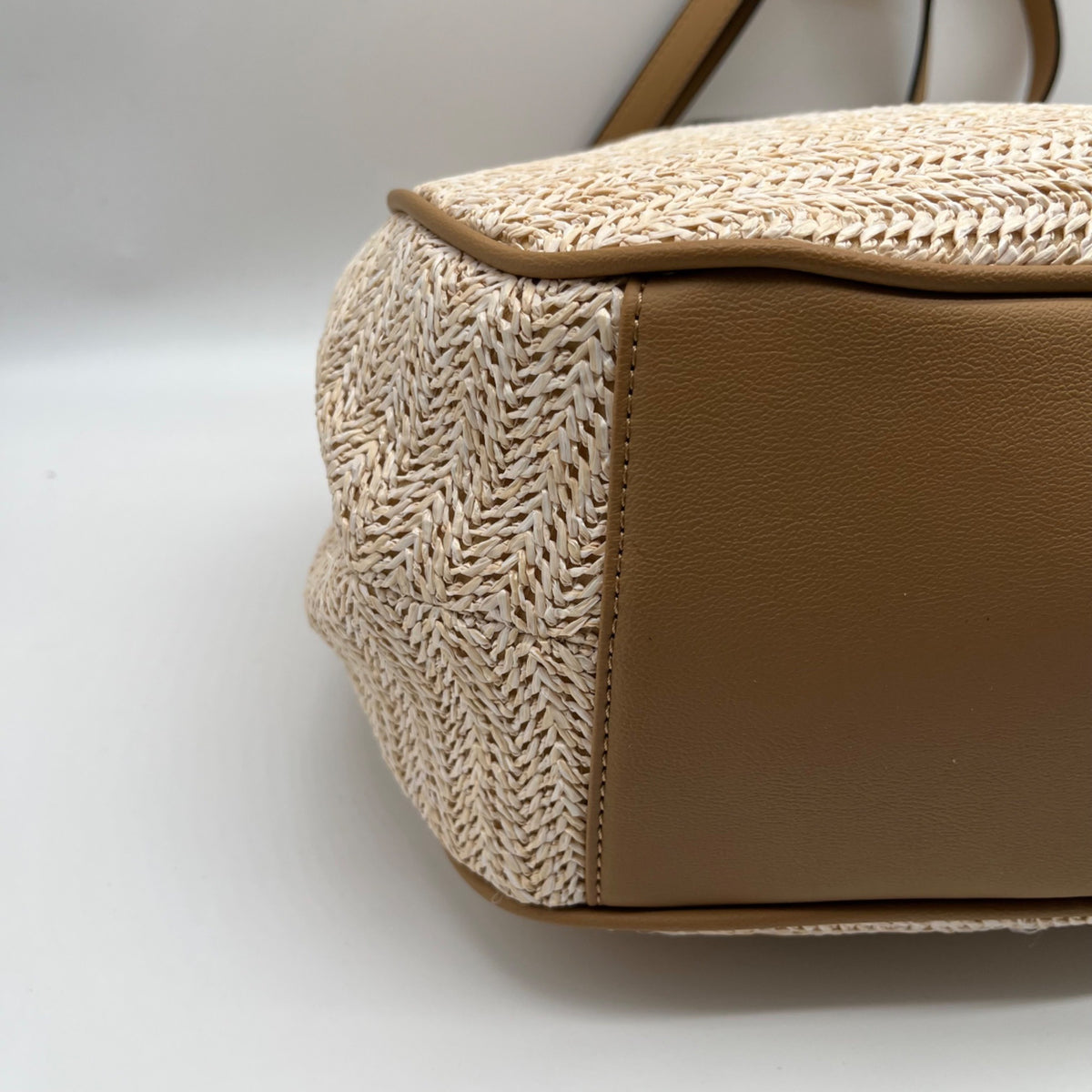 Style &amp; Co Straw Medium 4-Poster Tote
