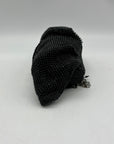 I.N.C International Concepts Black Mesh Pleated Clutch