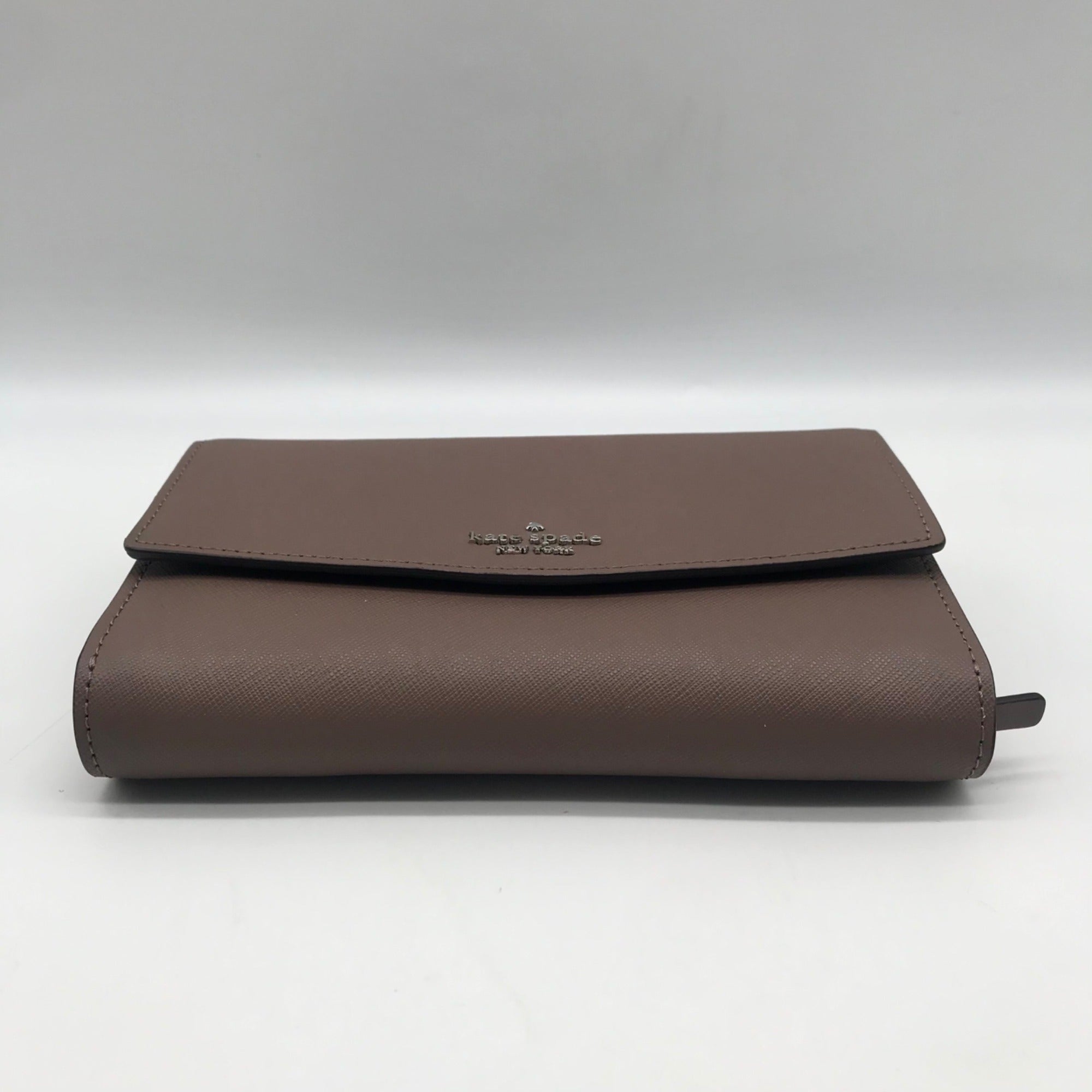 Kate Spade Purple Saffiano Leather Laurel Way Winnie Crossbody Bag