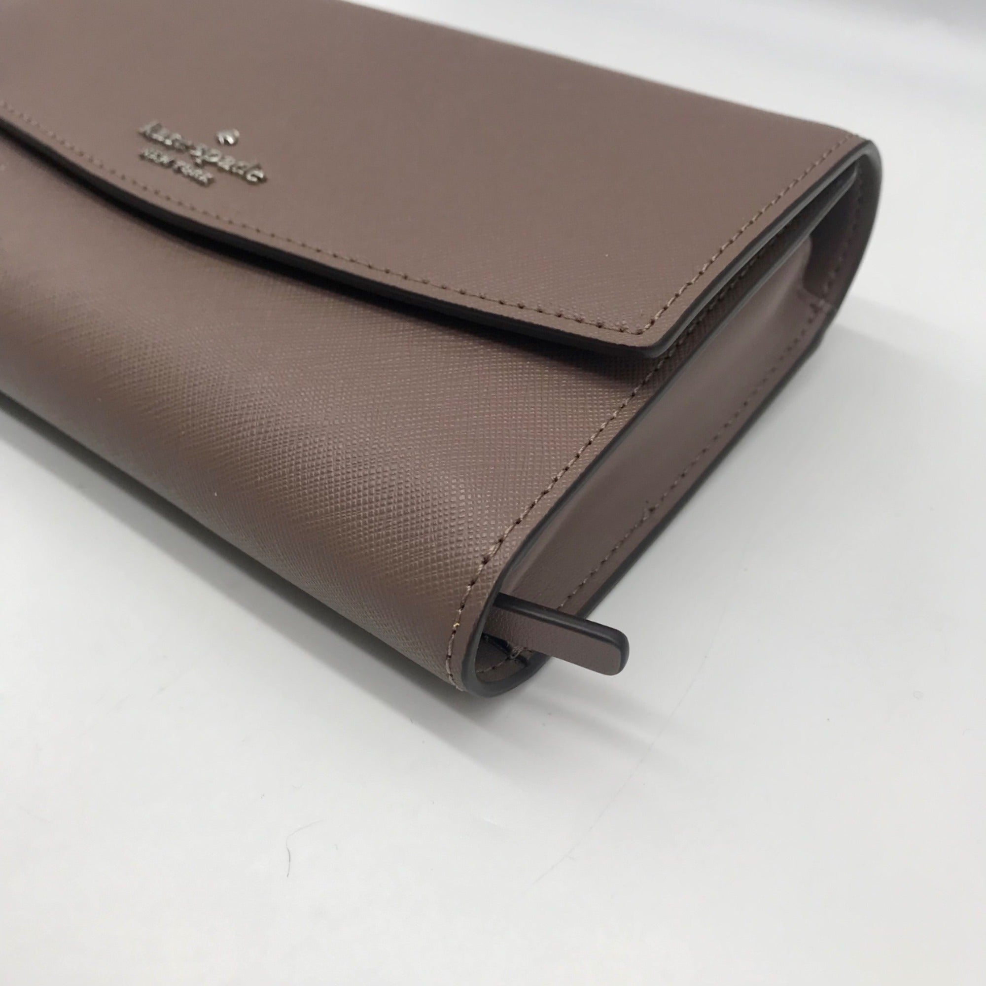 Kate Spade Purple Saffiano Leather Laurel Way Winnie Crossbody Bag