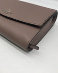 Kate Spade Purple Saffiano Leather Laurel Way Winnie Crossbody Bag