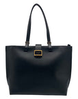 Kate Spade Katy Black Textured Leather Large Work Tote Bag - NWT