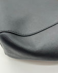 Michael Kors Black Saffiano Leather Jet Set Travel Chain Tote Bag