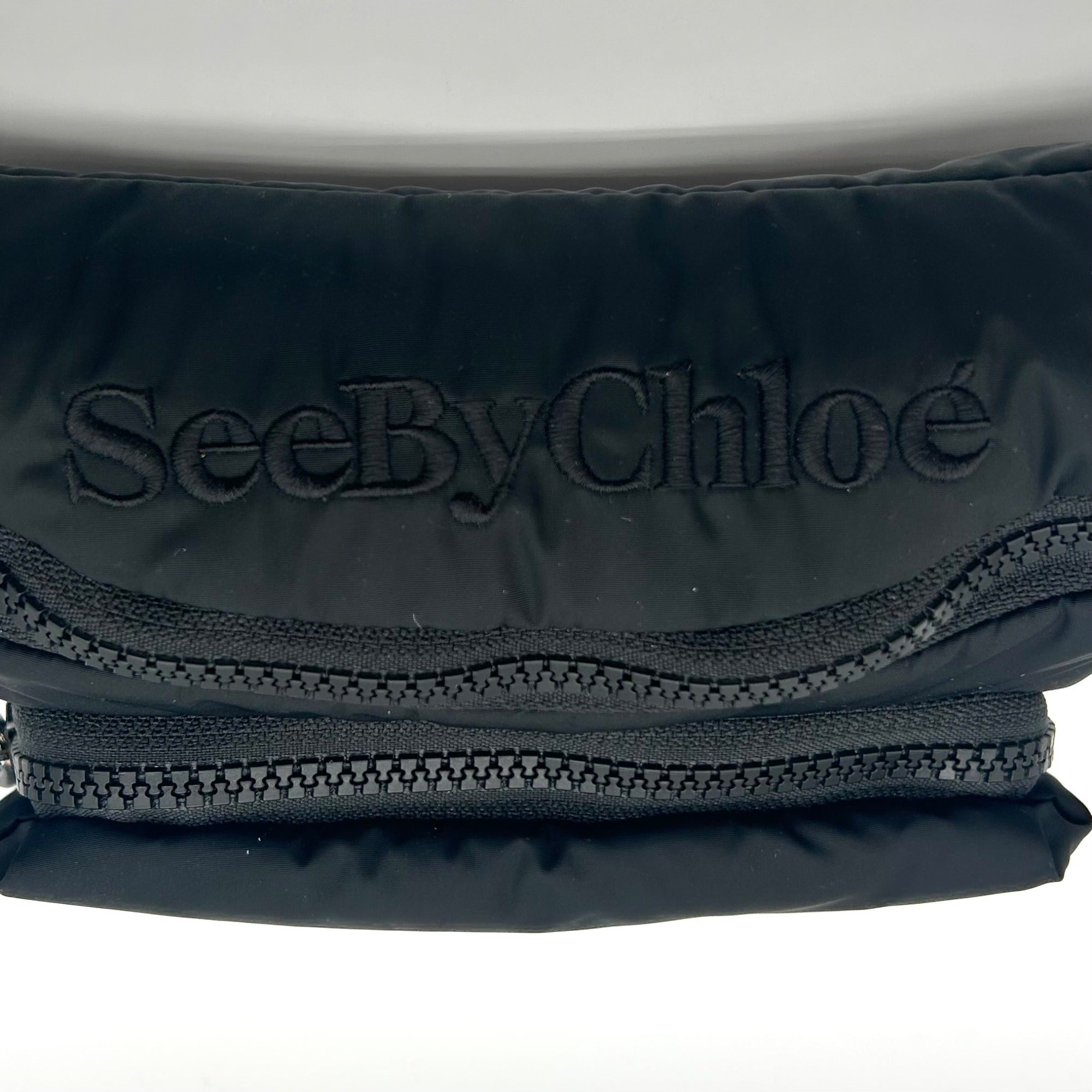 See by Chloé Black Polyester Joy Rider Belt Bag