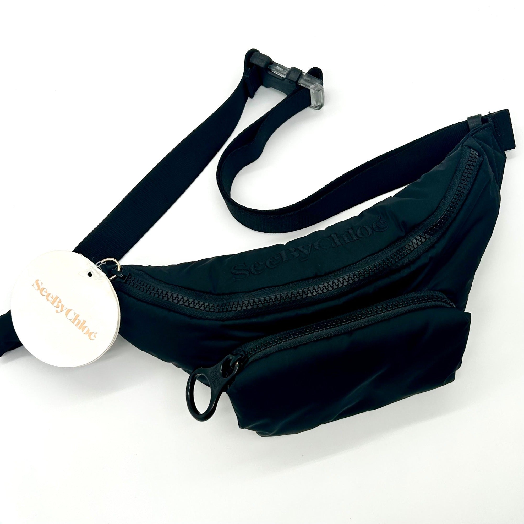 See by Chloé Black Polyester Joy Rider Belt Bag