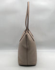 Kate Spade Light Beige Pebbled Leather Harlow Medium Tote Bag