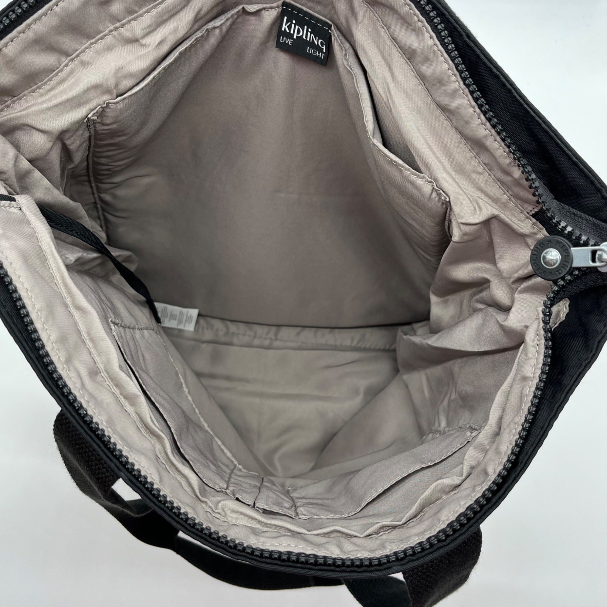 Kipling Black Hanifa Tote Bag