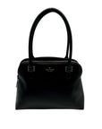 Kate Spade Black Refined Grain Leather Shoulder Bag