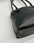 Kate Spade Black Refined Grain Leather Shoulder Bag