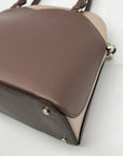 Kate Spade Beige Saffiano Leather Payton Dome Convertible Satchel