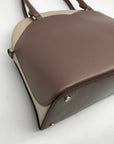 Kate Spade Beige Saffiano Leather Payton Dome Convertible Satchel