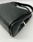 Kate Spade Pebbled Leather Black Knott Medium Tote Bag