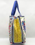 Brighton Multi Colored Canvas Cherished Love Tote Bag