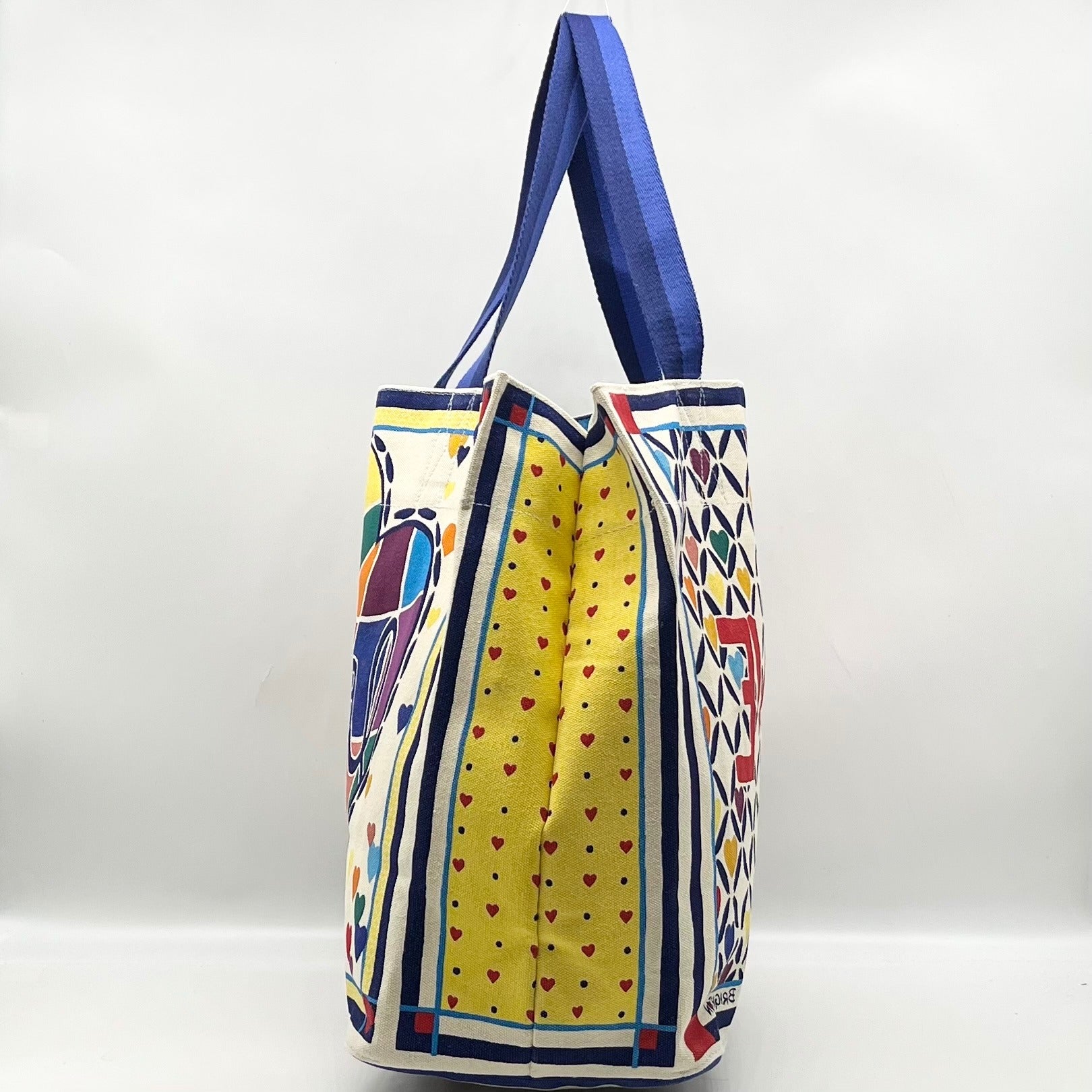 Brighton Multi Colored Canvas Cherished Love Tote Bag
