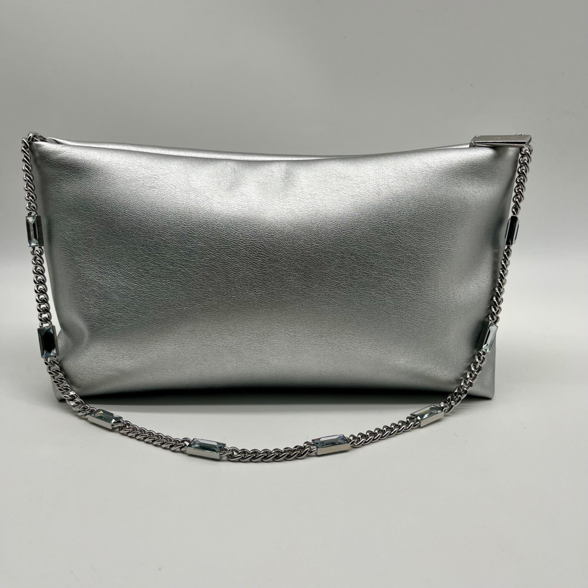 Kate Spade Silver Anya Metallic Shoulder Bag