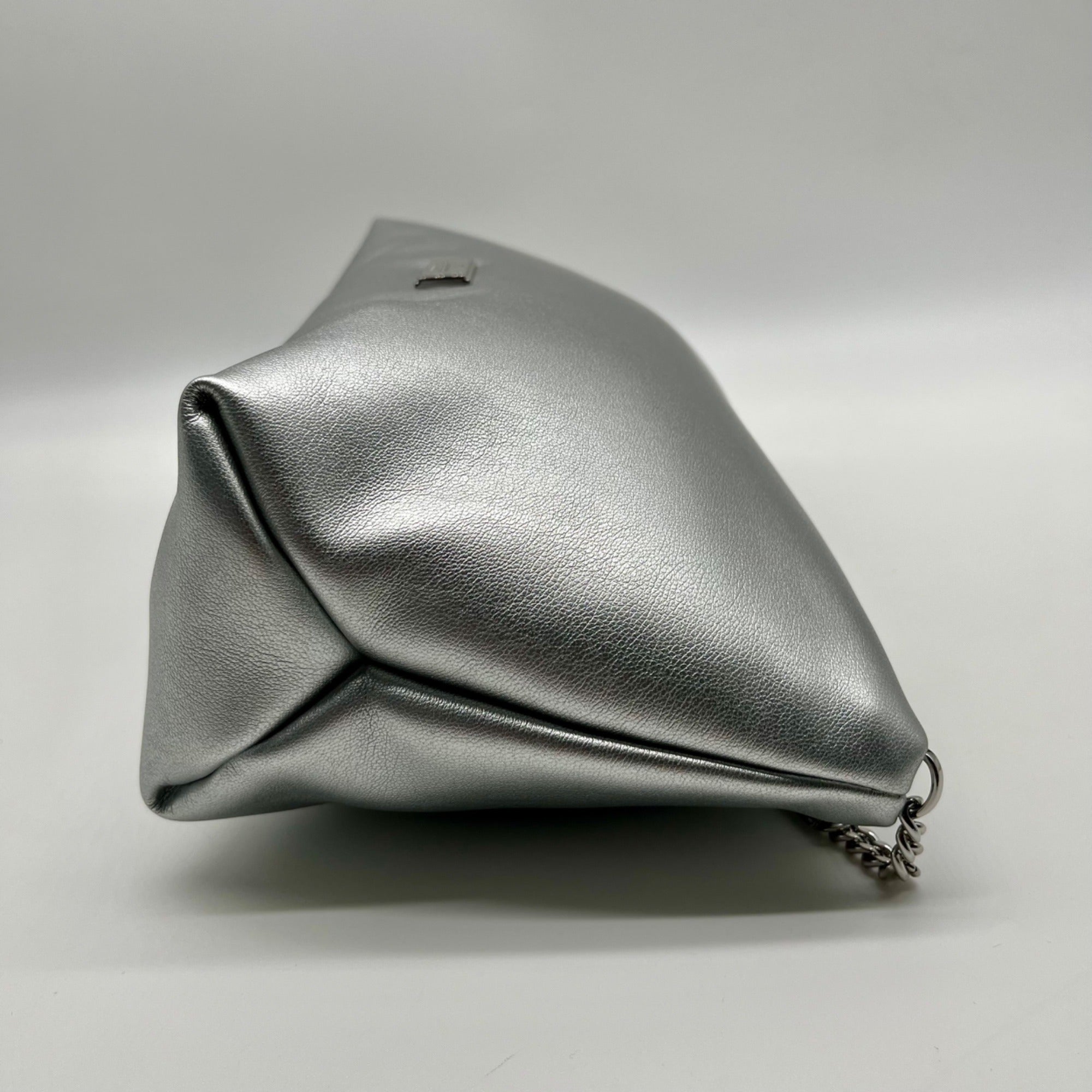 Kate Spade Silver Anya Metallic Shoulder Bag