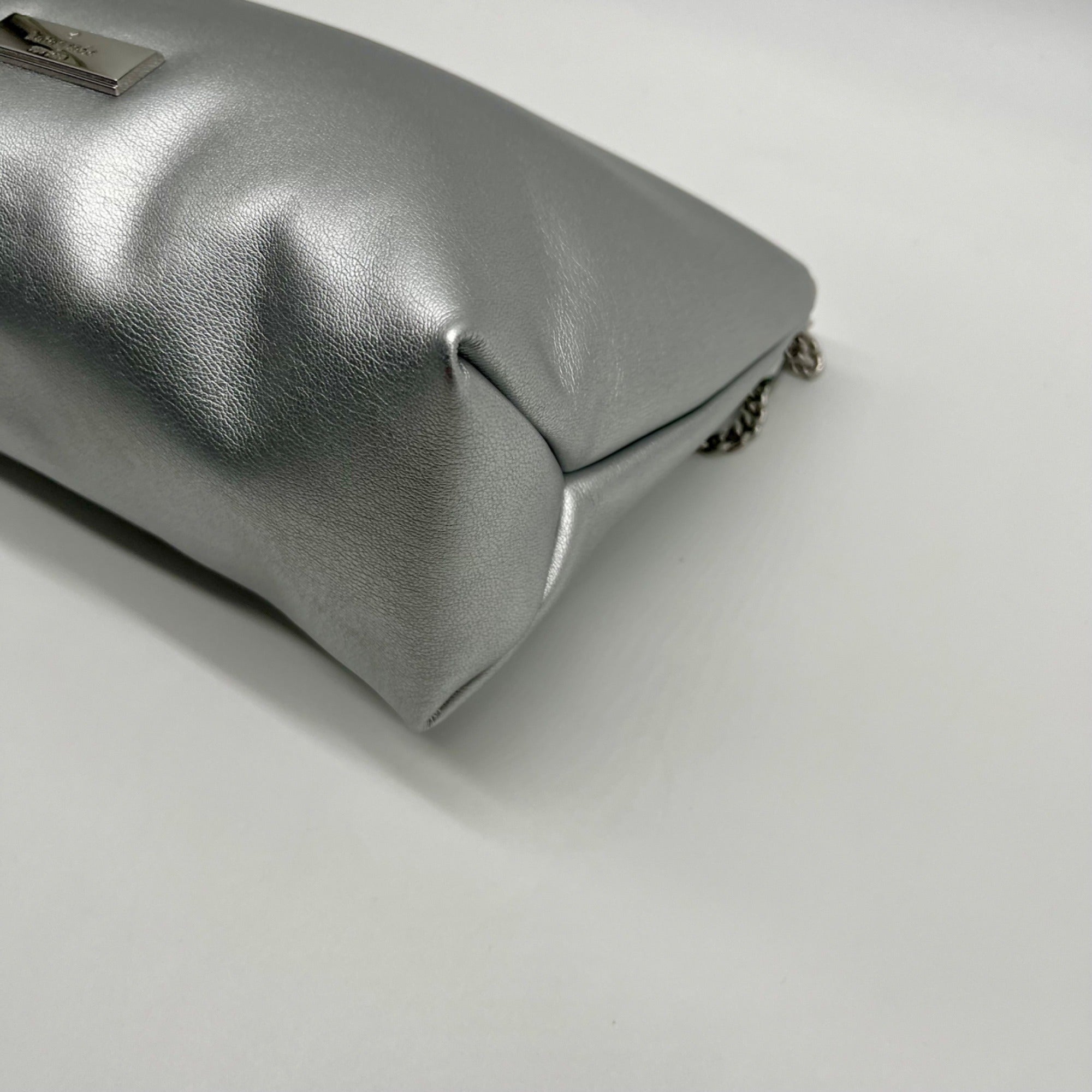 Kate Spade Silver Anya Metallic Shoulder Bag