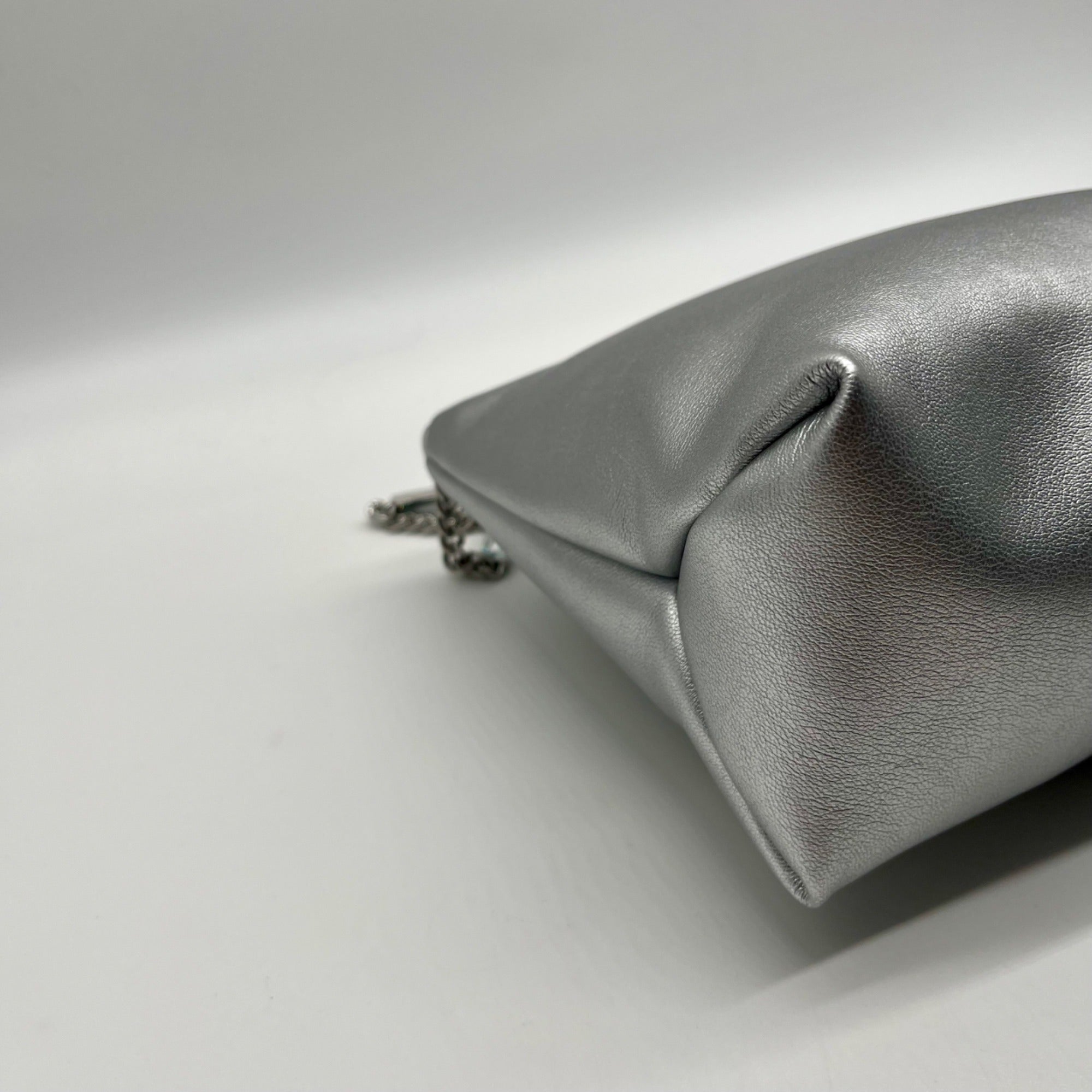 Kate Spade Silver Anya Metallic Shoulder Bag