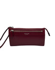 Coach Red Leather Zip Convertible Wristlet
