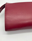 Coach Red Leather Zip Convertible Wristlet