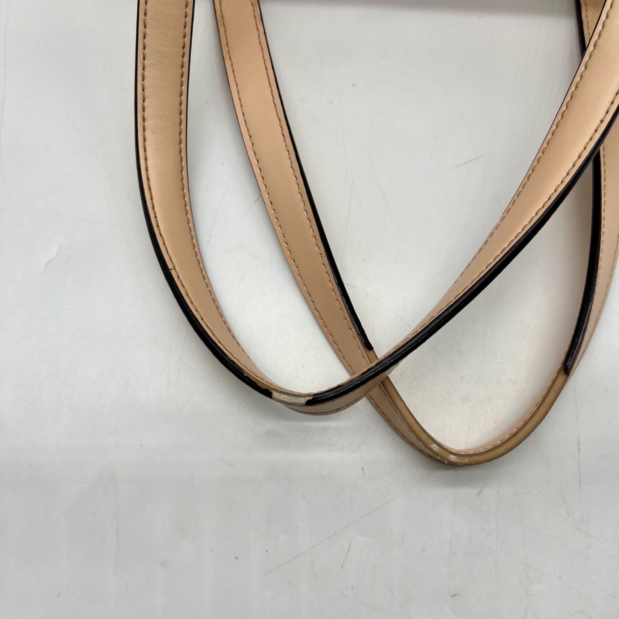 Kate Spade Tan Leather Regatta Vita Court Tote Bag