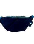 On 34th Nylon Blue Belt Bag