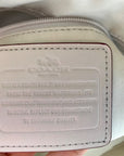 Coach Beige Signature Canvas Dome Satchel Bag