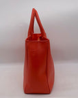 Furla Vermillion Leather Camilla Tote