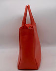 Furla Vermillion Leather Camilla Tote