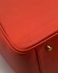 Furla Vermillion Leather Camilla Tote