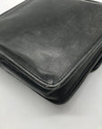 Coach Black Glove Leather Vintage Station Bag 6017