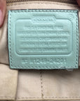 Coach Mint Legacy Candace Carryall Leather Satchel Bag 24201