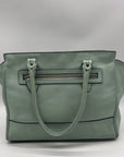 Coach Mint Legacy Candace Carryall Leather Satchel Bag 24201