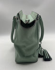 Coach Mint Legacy Candace Carryall Leather Satchel Bag 24201