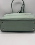 Coach Mint Legacy Candace Carryall Leather Satchel Bag 24201