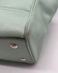 Coach Mint Legacy Candace Carryall Leather Satchel Bag 24201