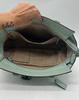 Coach Mint Legacy Candace Carryall Leather Satchel Bag 24201
