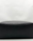 Coach Black Crossgrain Leather Gallery Tote